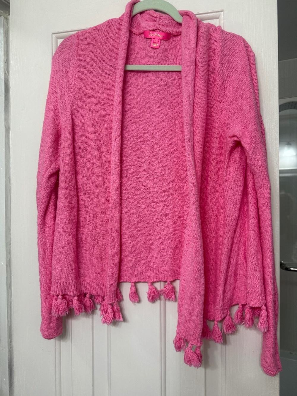 Lilly Pulitzer Pink Faretta Cardigan